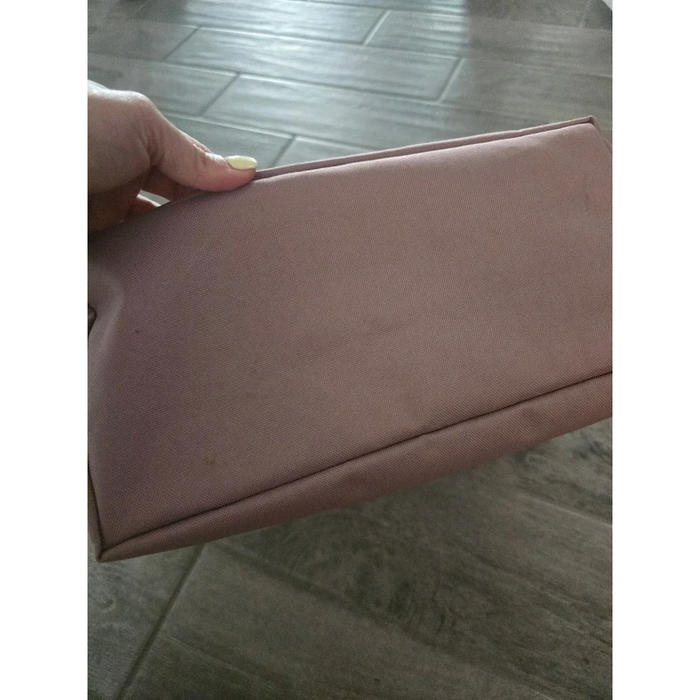 Herschel Supply Co Alexander Zip Tote‎ Bag Ash Rose Pink Canvas Zippered Large